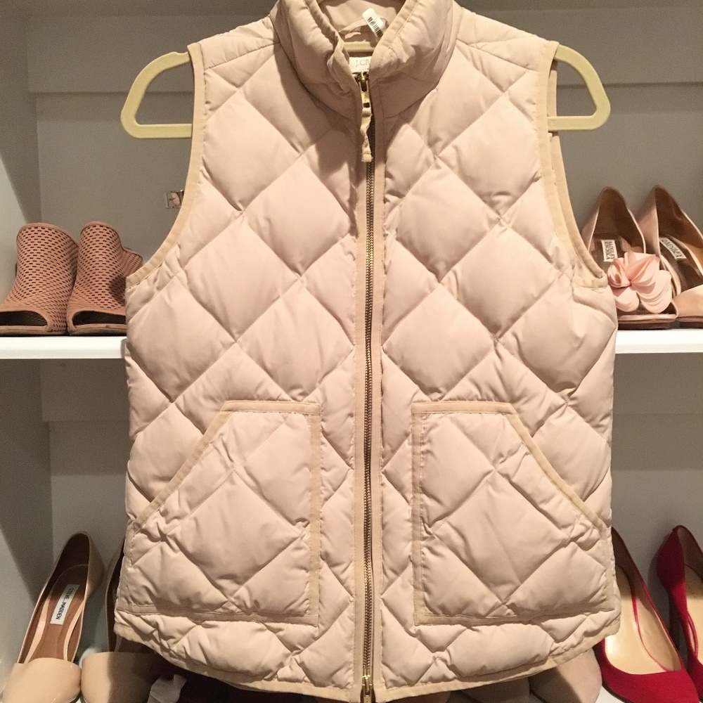 J. Crew Quilted Vest - worn once, like NEW!